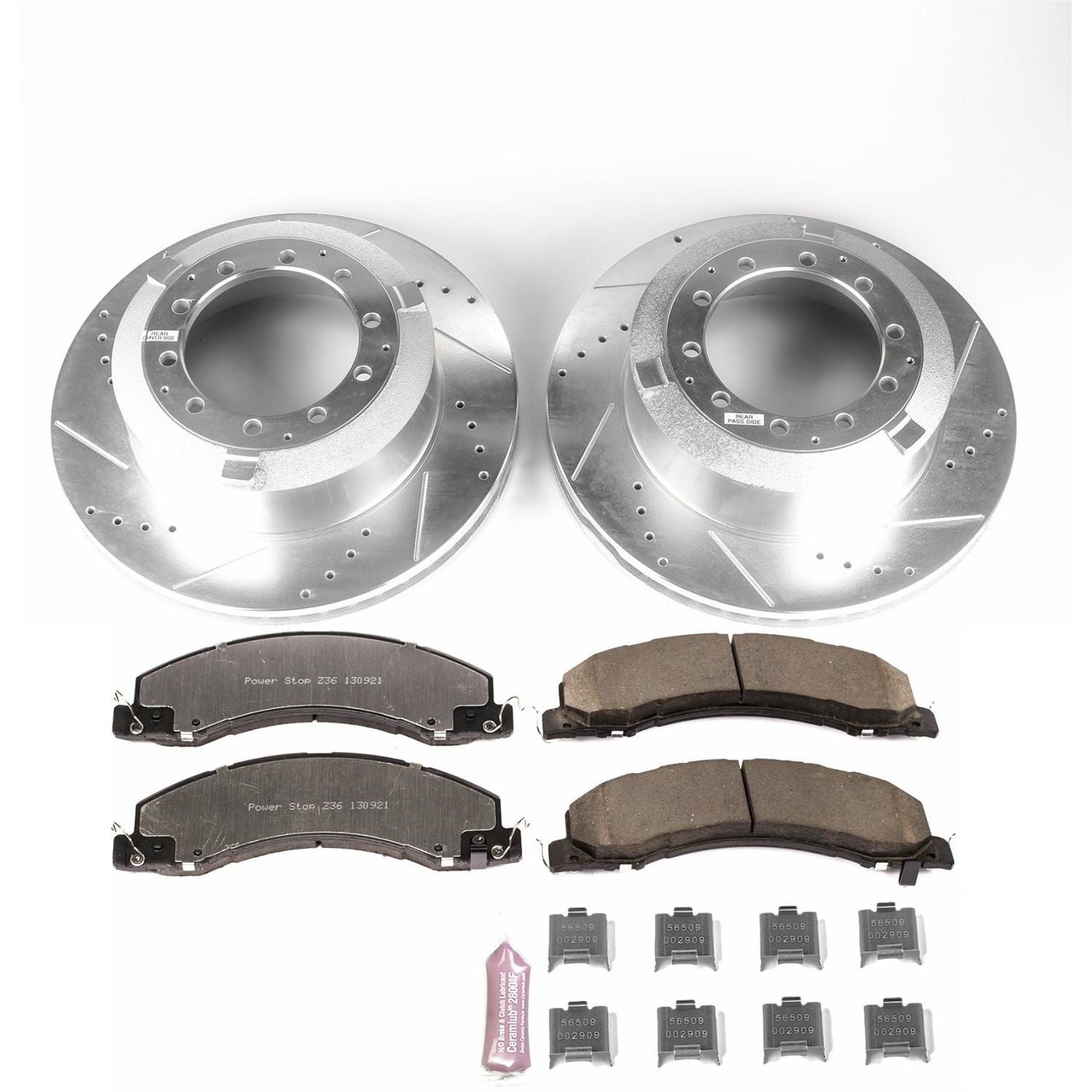 PowerStop Rear Z36 Truck & Tow Brake Kit | Ram 5500 (13-20) (K7800-36)