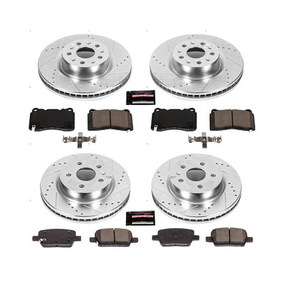 PowerStop Front & Rear Z23 Evolution Sport Brake Kit | Cadillac CT6 (16-17) (K7816)