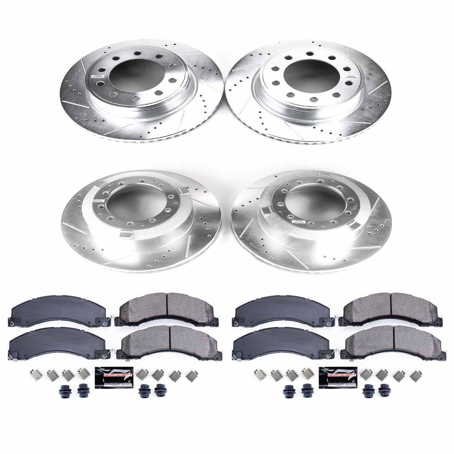 PowerStop Front & Rear Z23 Evolution Brake Kit | Ram 5500 (13-18) (K7818)