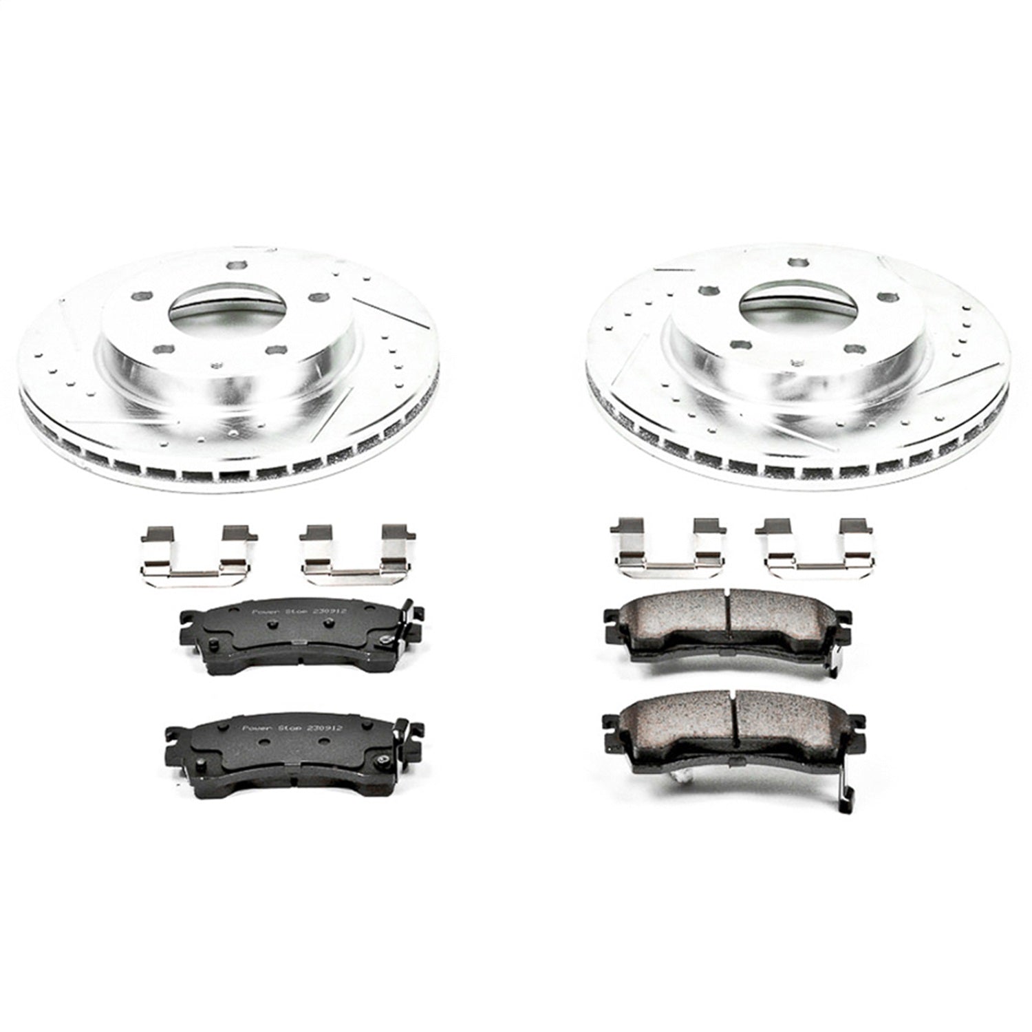PowerStop Z23 Evolution Sport Front Brake Kit | Ford Probe (93-97) (K782)