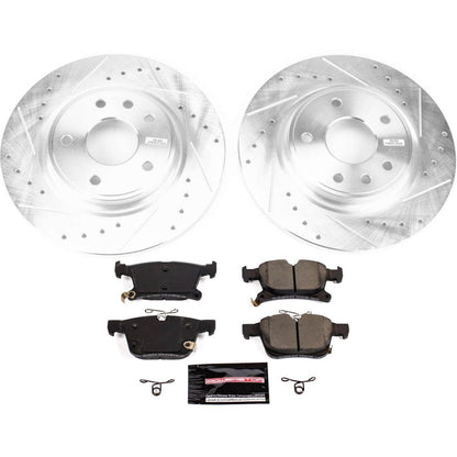 PowerStop Rear Z23 Evolution Sport Brake Kit | Chrysler Pacifica (17-19) (K7845)
