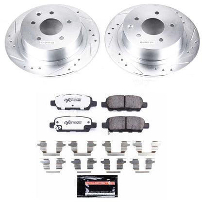 PowerStop Rear Z26 Street Warrior Brake Kit | Nissan Altima (07-10) (K7864-26)