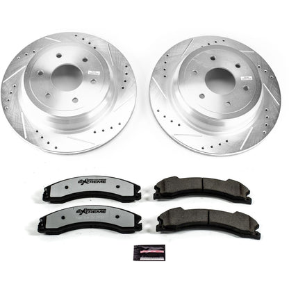 PowerStop Rear Z36 Truck & Tow Brake Kit | Nissan Titan XD (16-18) (K7877-36)
