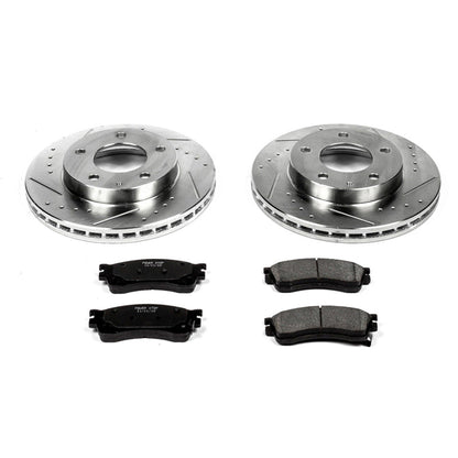 PowerStop Front Z23 Evolution Sport Brake Kit | Mazda Protege (01-03) (K788)