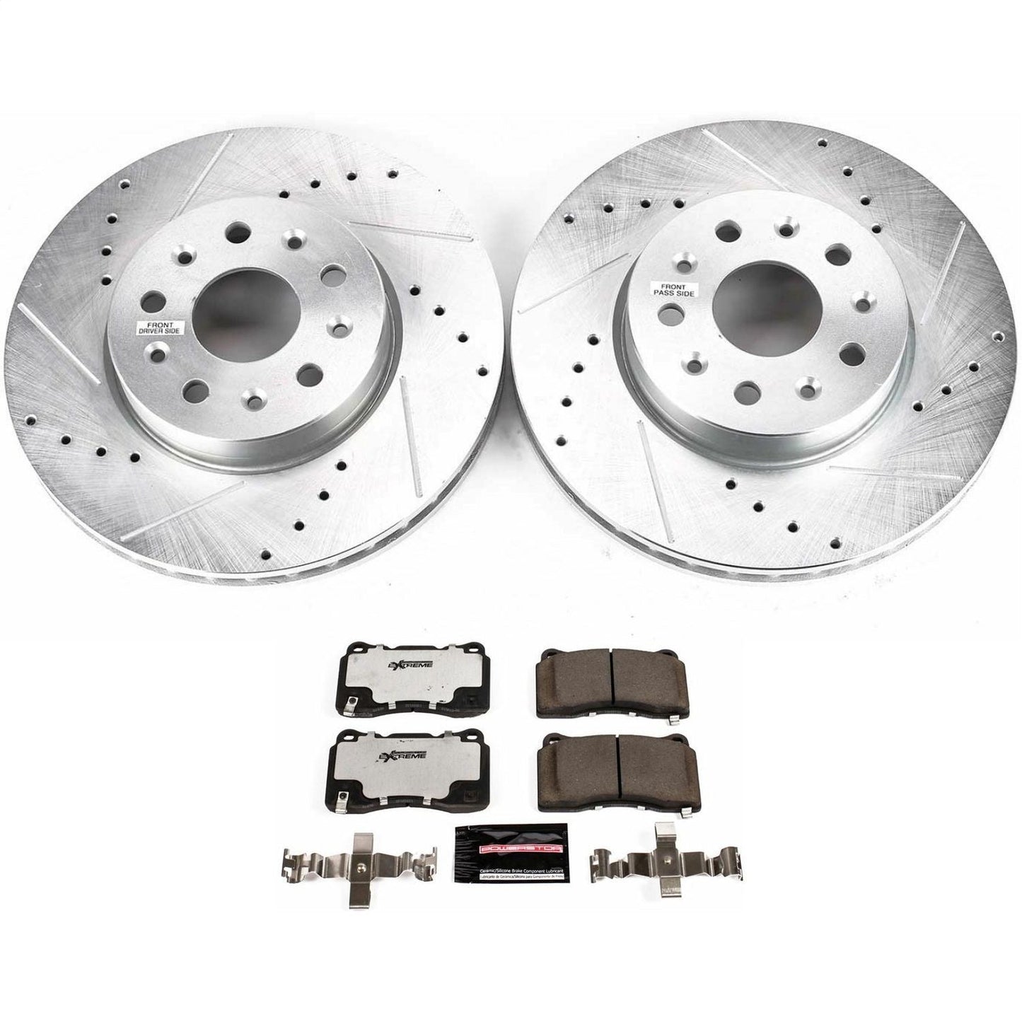 PowerStop Front Z26 Street Warrior Brake Kit | Cadillac CT6 (16-18) (K7882-26)
