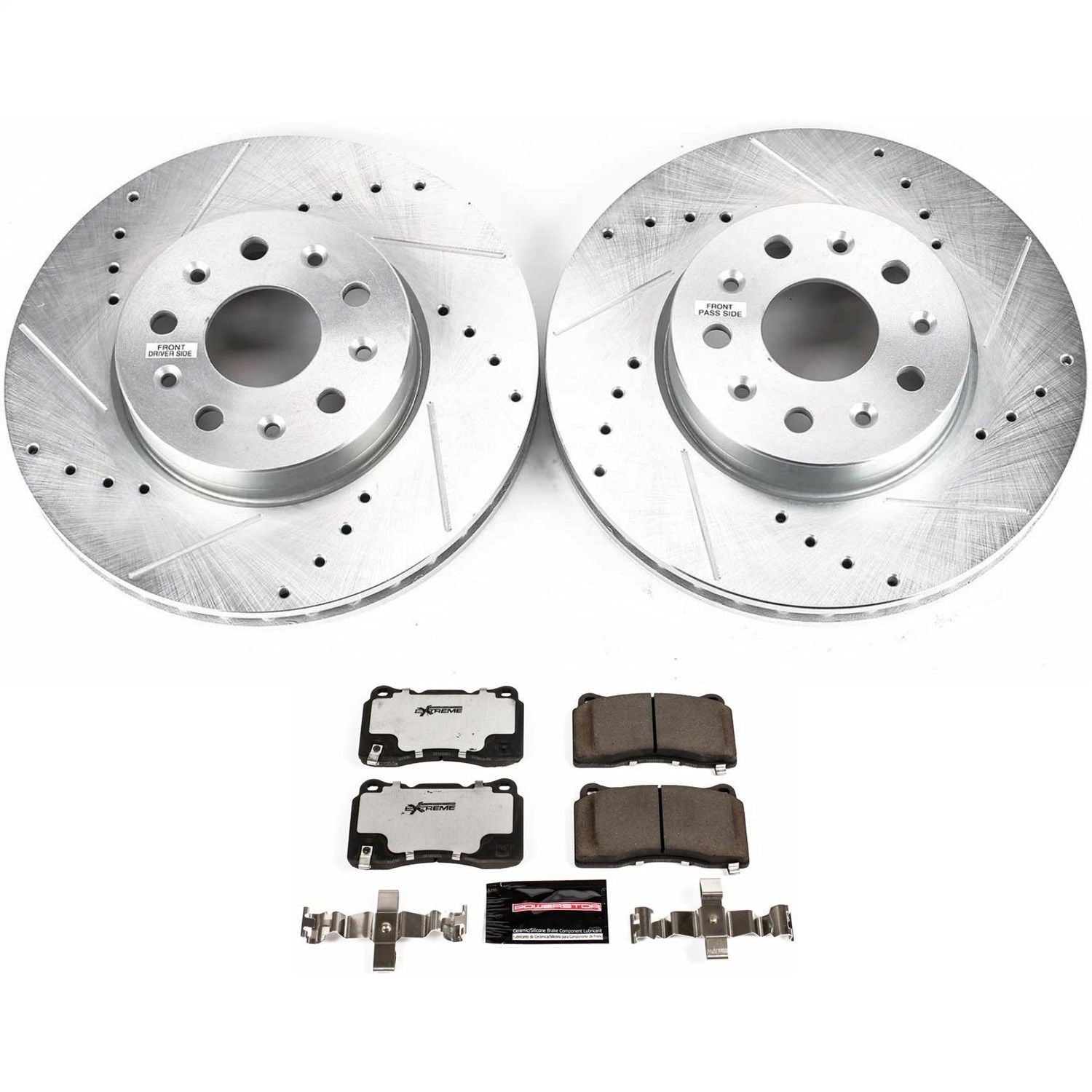 PowerStop Front Z26 Street Warrior Brake Kit | Cadillac CT6 (16-18) (K7882-26)