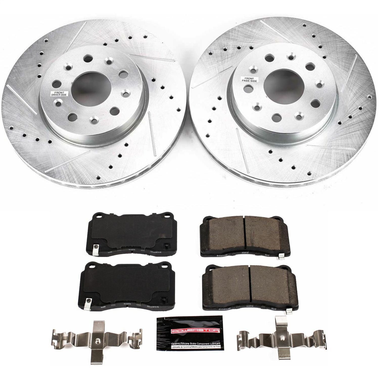 PowerStop Front Z23 Evolution Sport Brake Kit | Cadillac CT6 (16-18) (K7882)