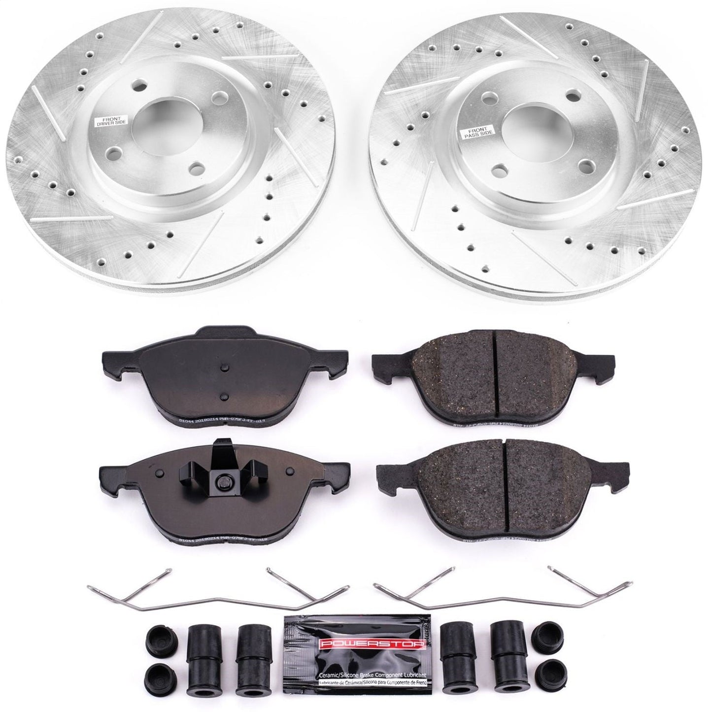 PowerStop Front Z23 Evolution Sport Brake Kit | Ford EcoSport (18) (K7884)
