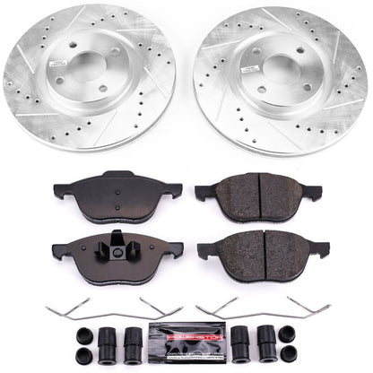 PowerStop Front Z23 Evolution Sport Brake Kit | Ford EcoSport (18) (K7884)