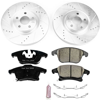PowerStop Front Z23 Evolution Sport Brake Kit | Lincoln MKZ (17-19) (K7885)