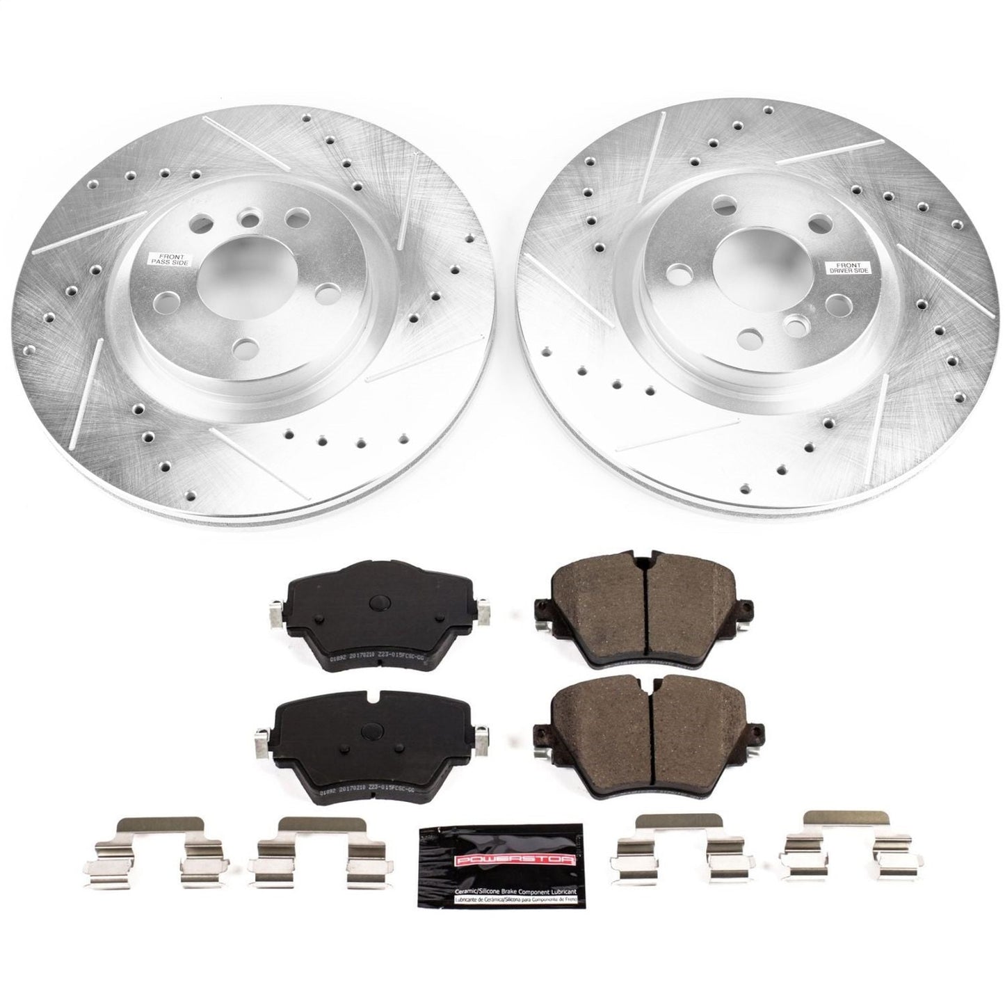 PowerStop Z23 Evolution Sport Front Brake Kit | BMW X1 (16-19) (K7888)