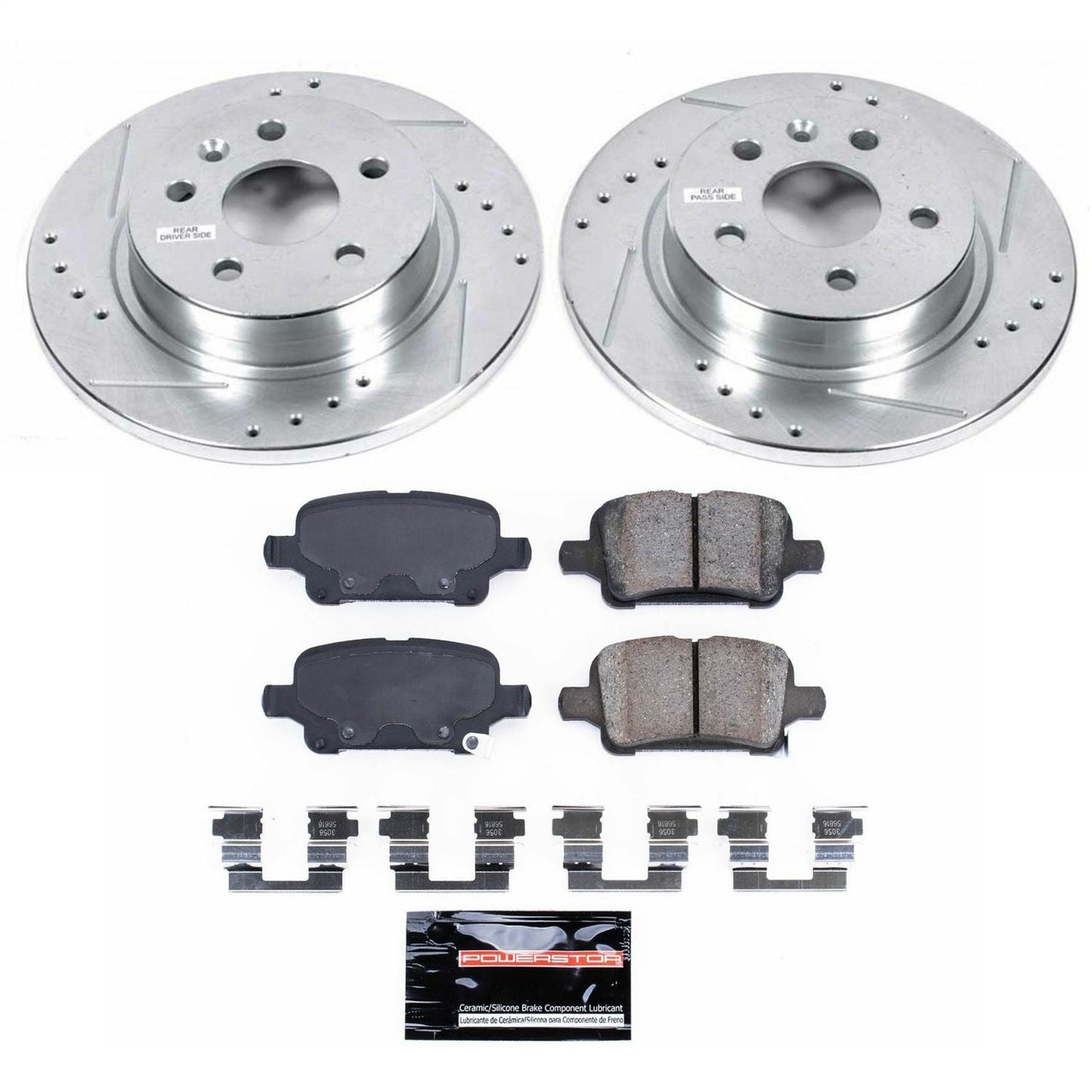 PowerStop Rear Z23 Evolution Sport Brake Kit | Chevrolet Cruze (16) (K7896)