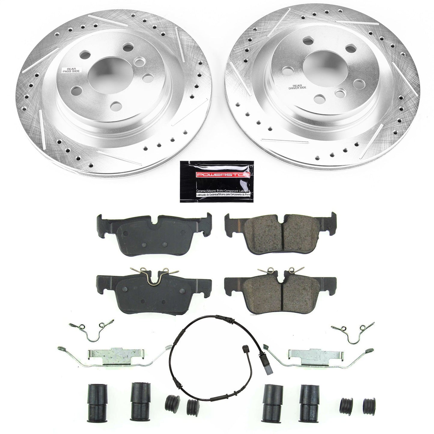 PowerStop Rear Z23 Evolution Sport Brake Kit | BMW X1 (16-19) (K7899)