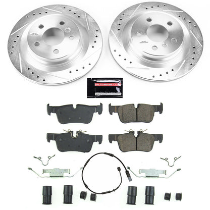 PowerStop Rear Z23 Evolution Sport Brake Kit | BMW X1 (16-19) (K7899)