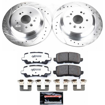 PowerStop Rear Z26 Street Warrior Brake Kit | Acura MDX (17-19) (K7901-26)