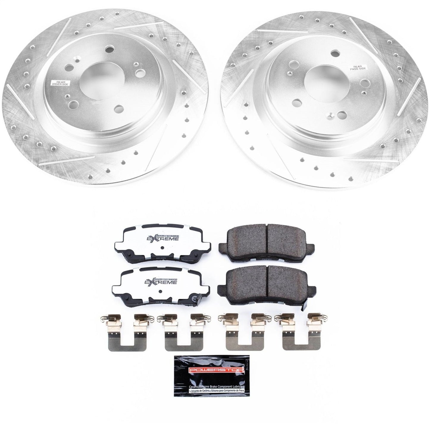 PowerStop Rear Z26 Street Warrior Brake Kit | Honda Odyssey (18-19) (K7903-26)