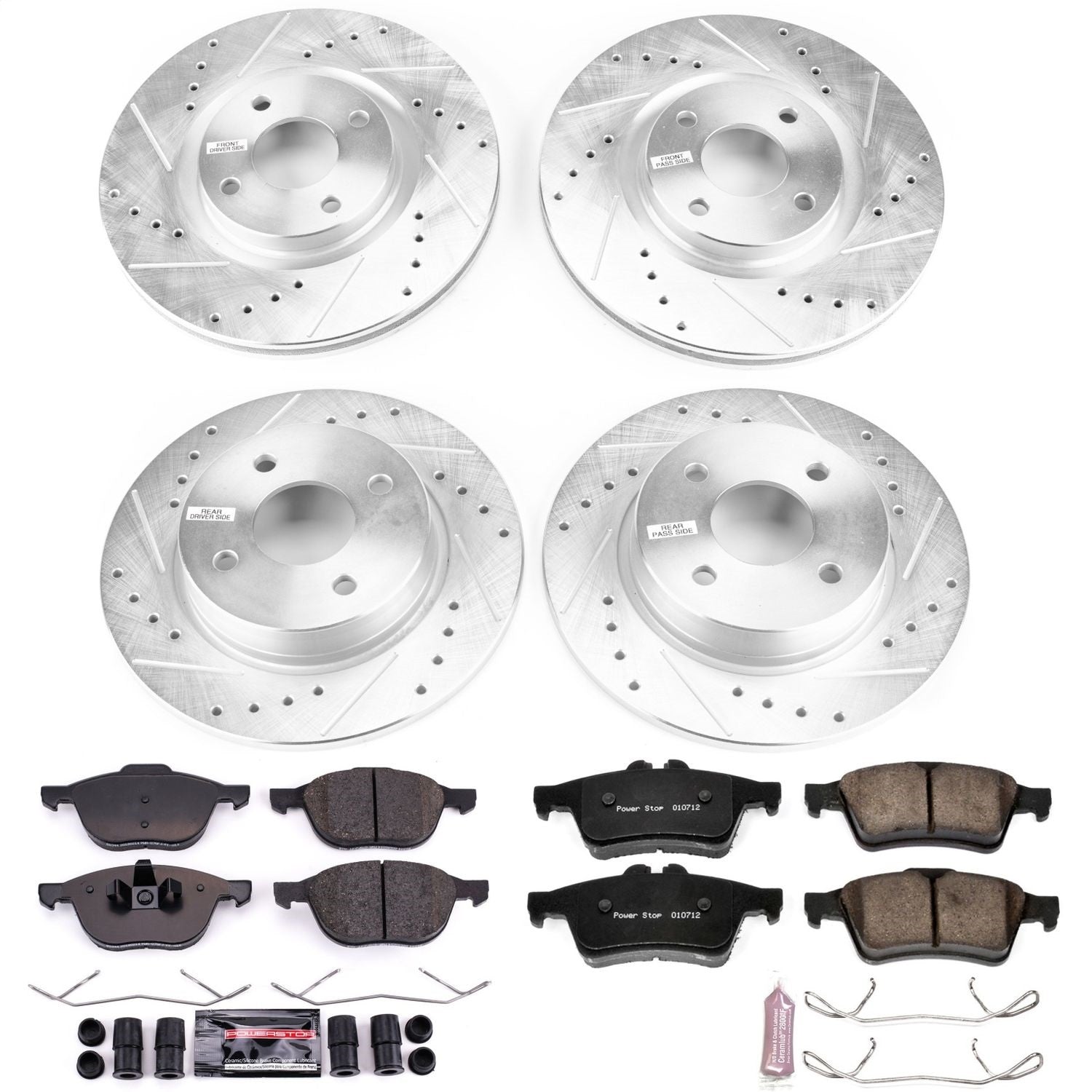 PowerStop Front & Rear Z23 Evolution Sport Brake Kit | Ford EcoSport (18) (K7910)