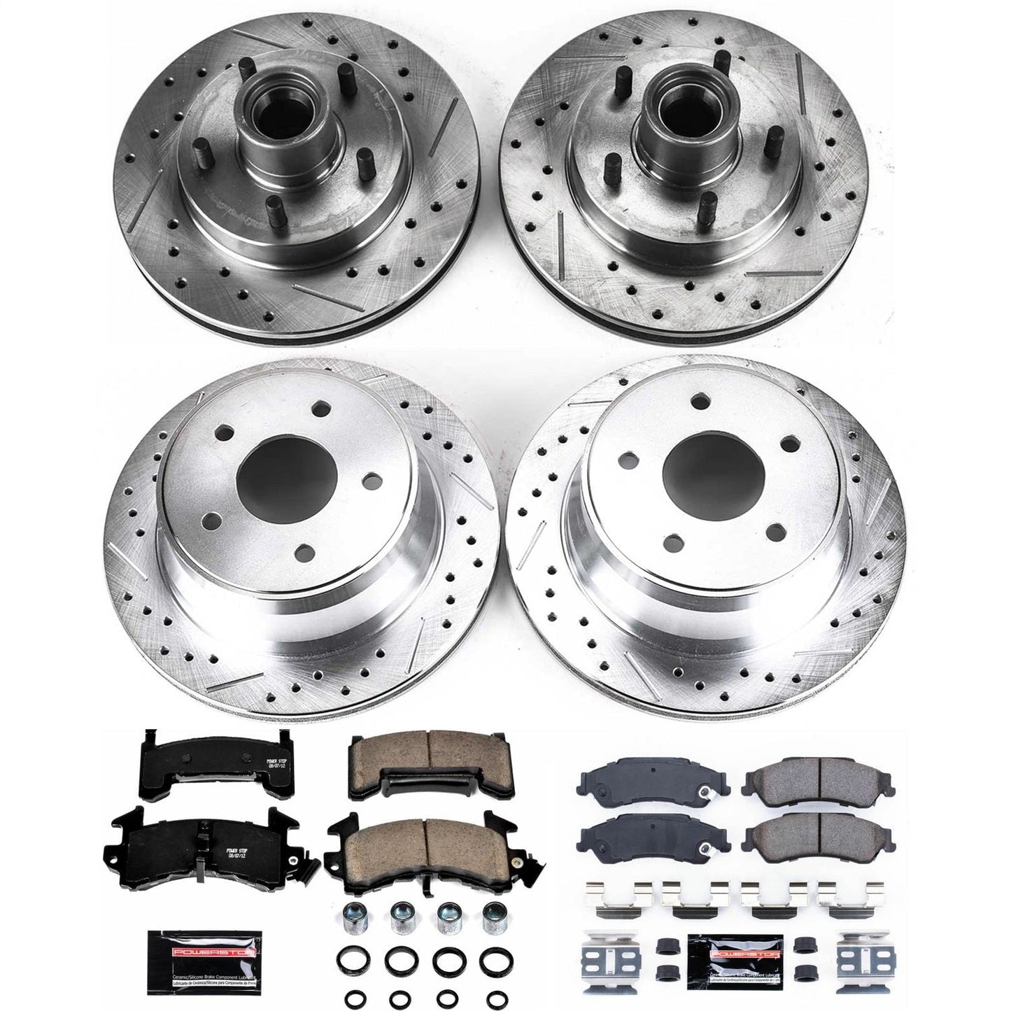 PowerStop Front & Rear Z23 Evolution Sport Brake Kit | Chevrolet S10 (98-03) (K7913)