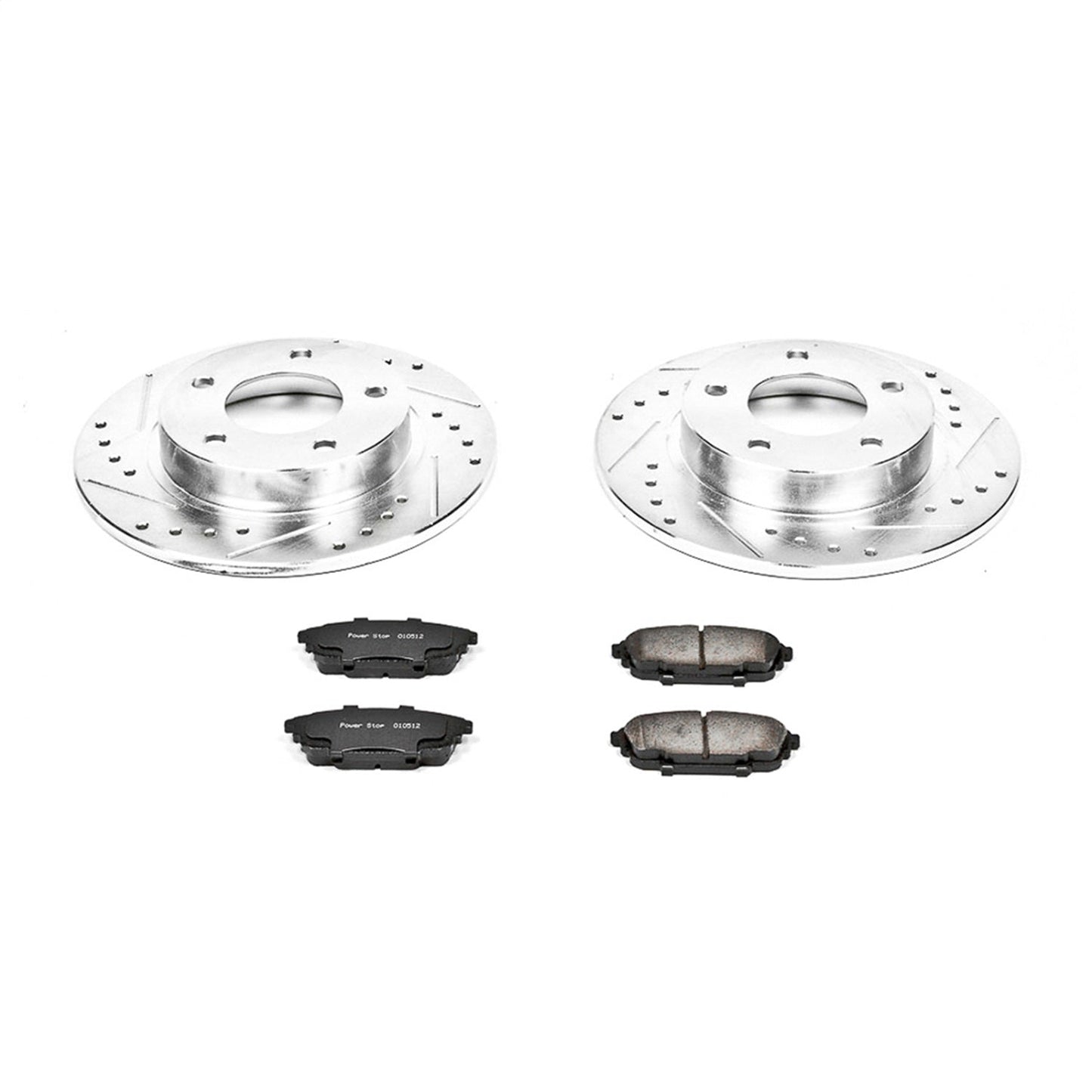 PowerStop Rear Z23 Evolution Sport Brake Kit | Mazda Protege (01-03) (K792)