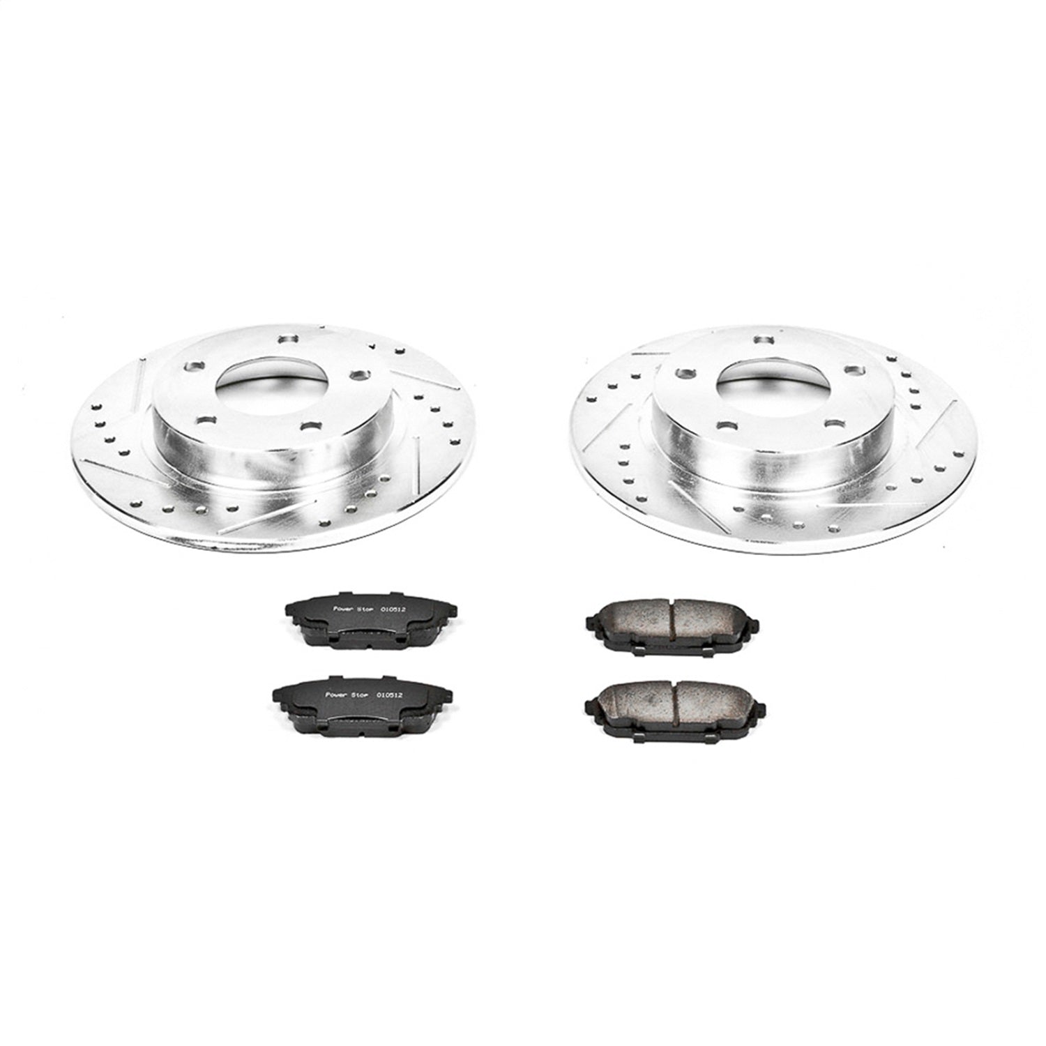 PowerStop Rear Z23 Evolution Sport Brake Kit | Mazda Protege (01-03) (K792)