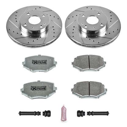 PowerStop Front Z26 Street Warrior Brake Kit | Mazda Miata (94-97) (K793-26)