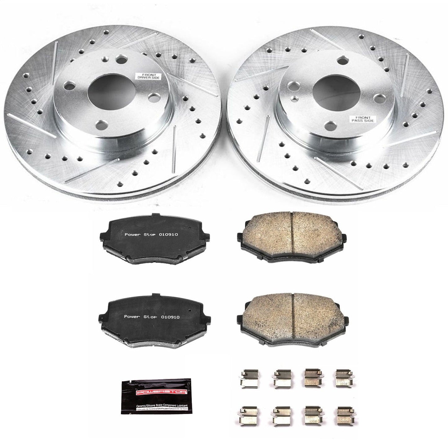 PowerStop Front Z23 Evolution Sport Brake Kit | Mazda Miata (94-97) (K793)