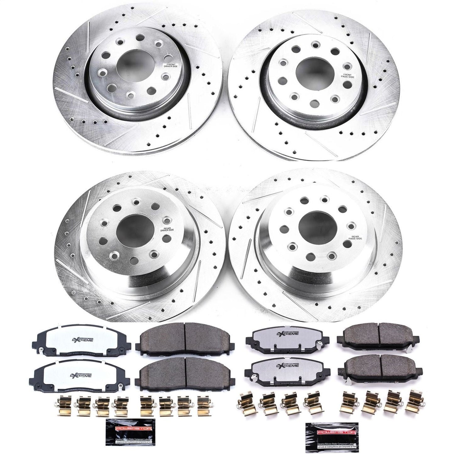 PowerStop Front & Rear Z36 Truck & Tow Brake Kit | Jeep Wrangler (18-19) (K7938-36)