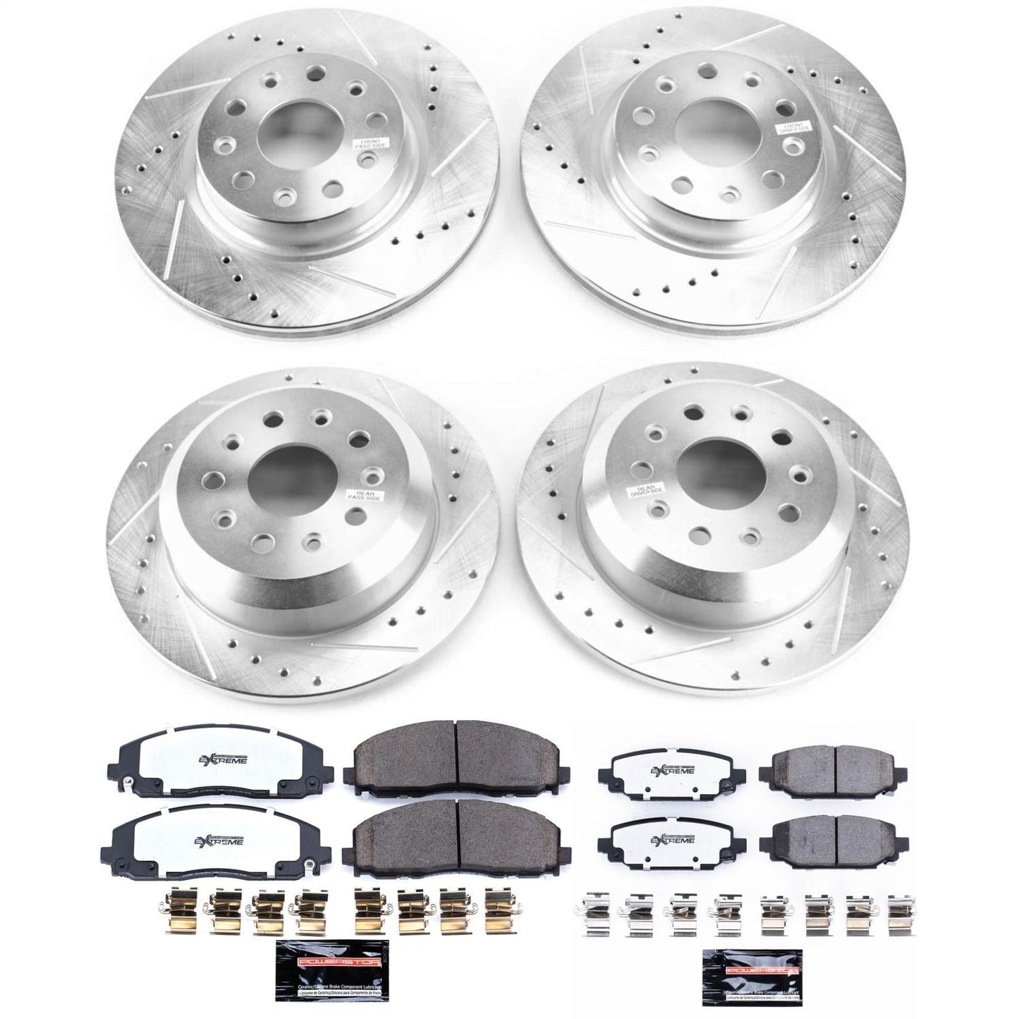 PowerStop Front & Rear Z36 Truck & Tow Brake Kit | Jeep Wrangler (18-19) (K7939-36)