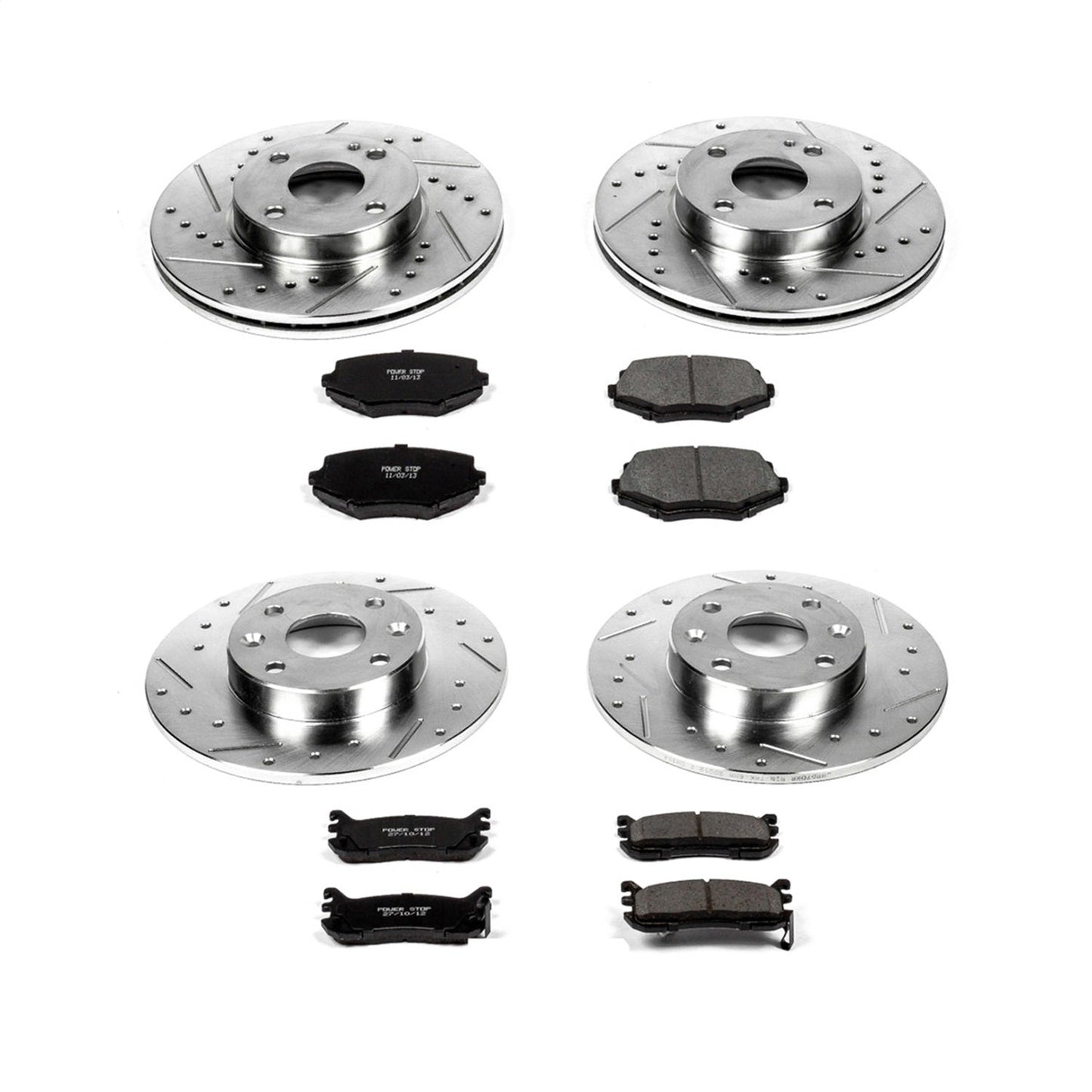 PowerStop Front & Rear Z23 Evolution Sport Brake Kit | Mazda Miata (94-97) (K794)