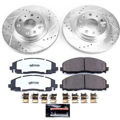 PowerStop Front Z36 Truck & Tow Brake Kit | Jeep Wrangler (18-19) (K7941-36)