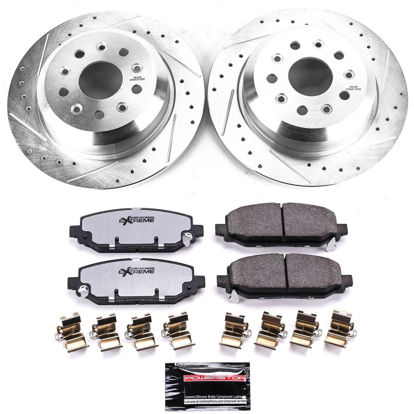 PowerStop Rear Z36 Truck & Tow Brake Kit | Jeep Wrangler (18-19) (K7942-36)