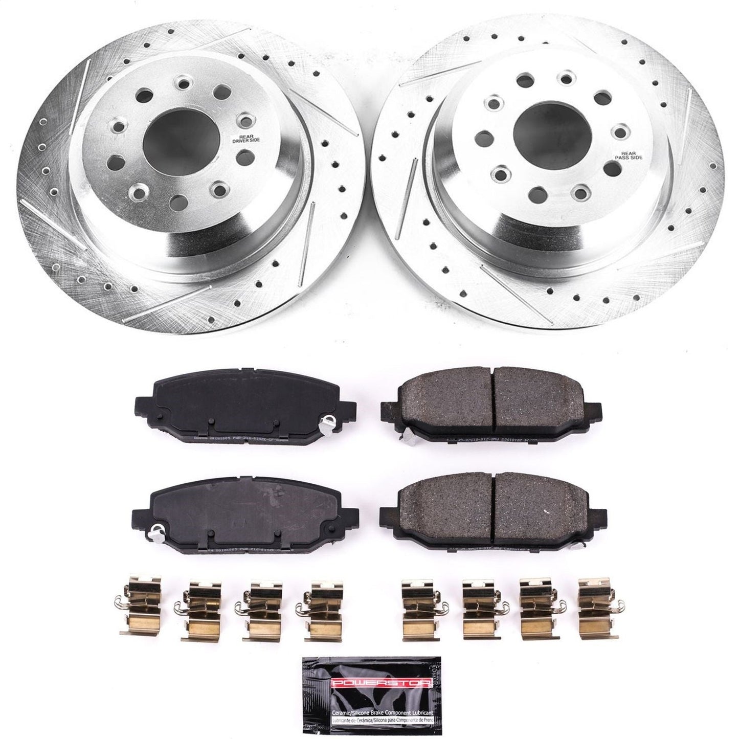PowerStop Rear Z23 Evolution Sport Brake Kit | Jeep Wrangler (18-19) (K7942)