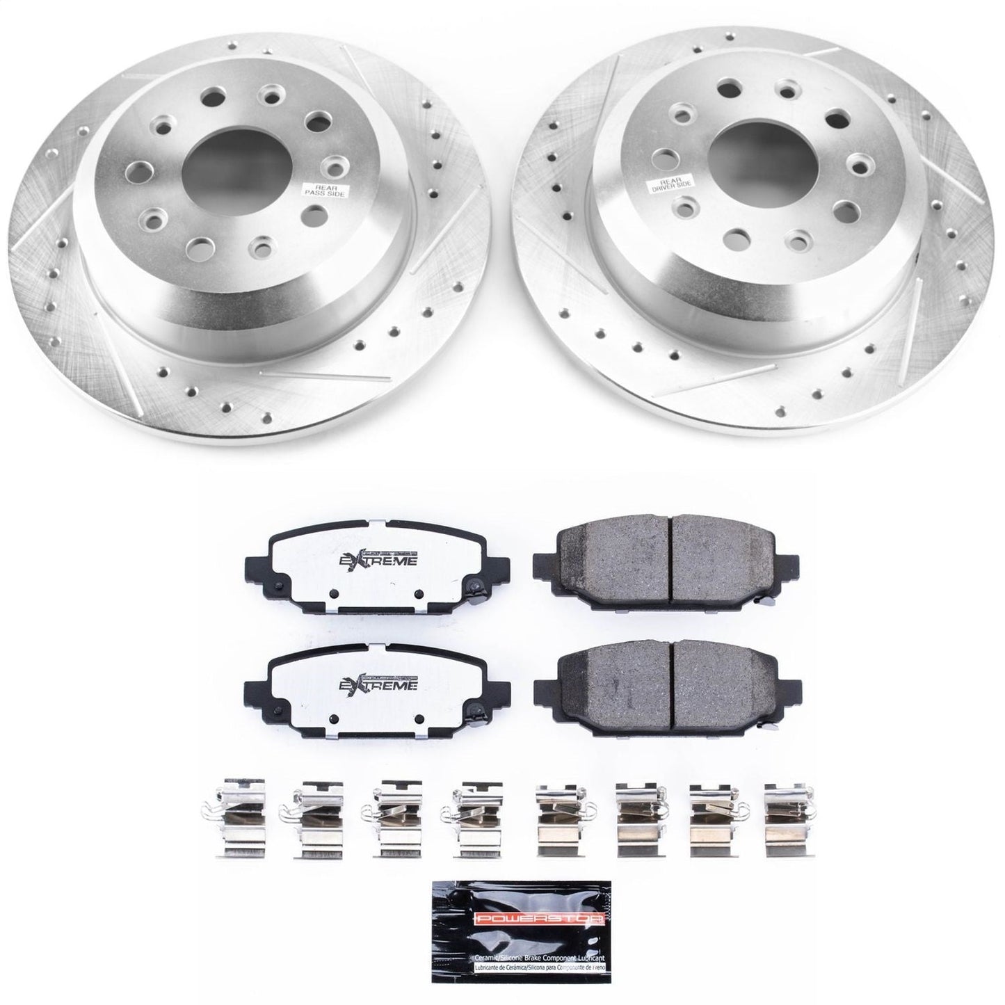 PowerStop Rear Z36 Truck & Tow Brake Kit | Jeep Wrangler (18-19) (K7943-36)