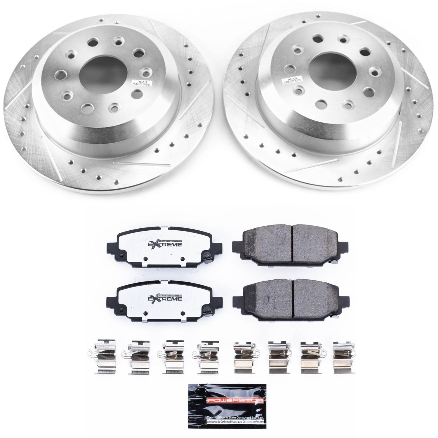 PowerStop Rear Z36 Truck & Tow Brake Kit | Jeep Wrangler (18-19) (K7943-36)