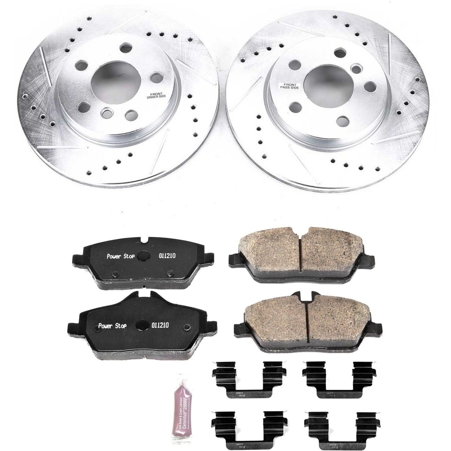 PowerStop Z23 Evolution Sport Front Brake Kit | Mini Cooper (14-16) (K7977)