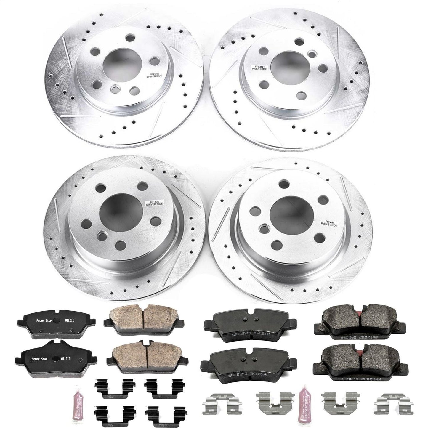 PowerStop Front & Rear Z23 Evolution Sport Brake Kit | Mini Cooper (14-16) (K7978)