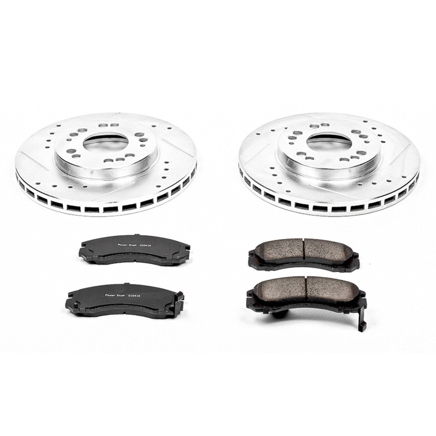 PowerStop Front Z23 Evolution Sport Brake Kit | Dodge Stealth (91-96) (K798)