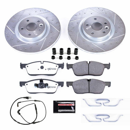 PowerStop Land Rover Discovery Sport Front Z36 Truck & Tow Brake Kit | Land Rover Discovery Sport (15-19) (K7991-36)