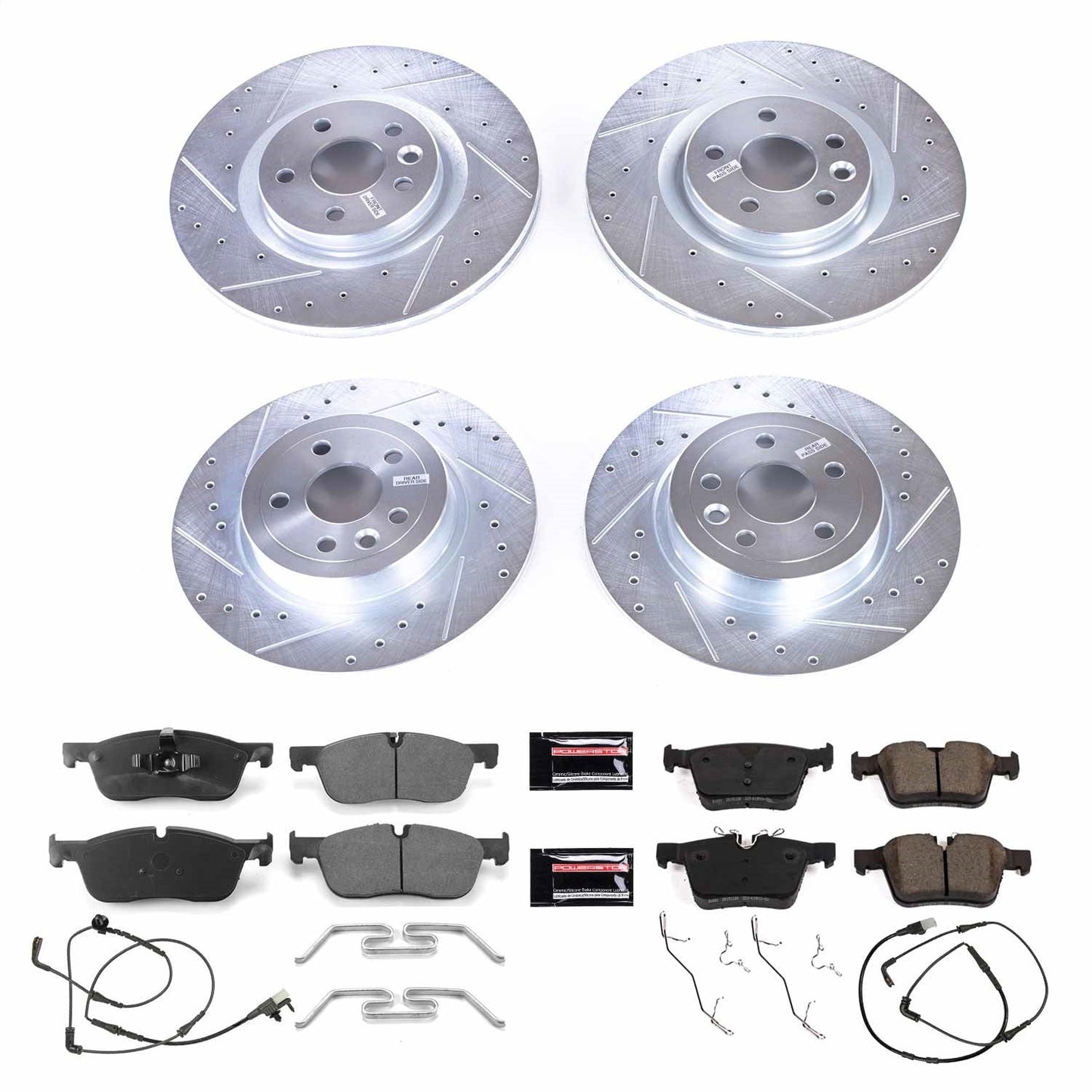 PowerStop Front & Rear Z23 Evolution Sport Brake Kit | Land Rover Range Rover Evoque (16-18) (K7992)