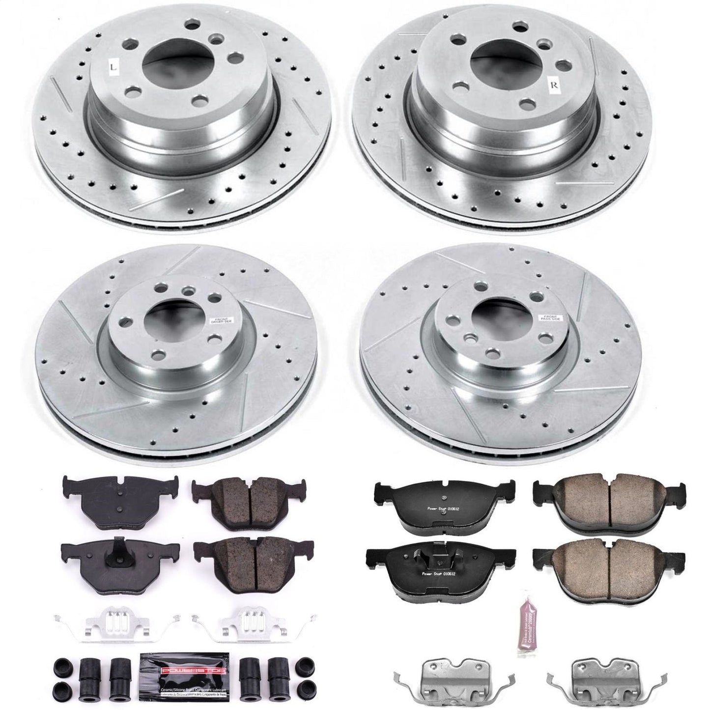 PowerStop Front & Rear Z23 Evolution Sport Brake Kit | BMW X5 (16-18) (K7996)