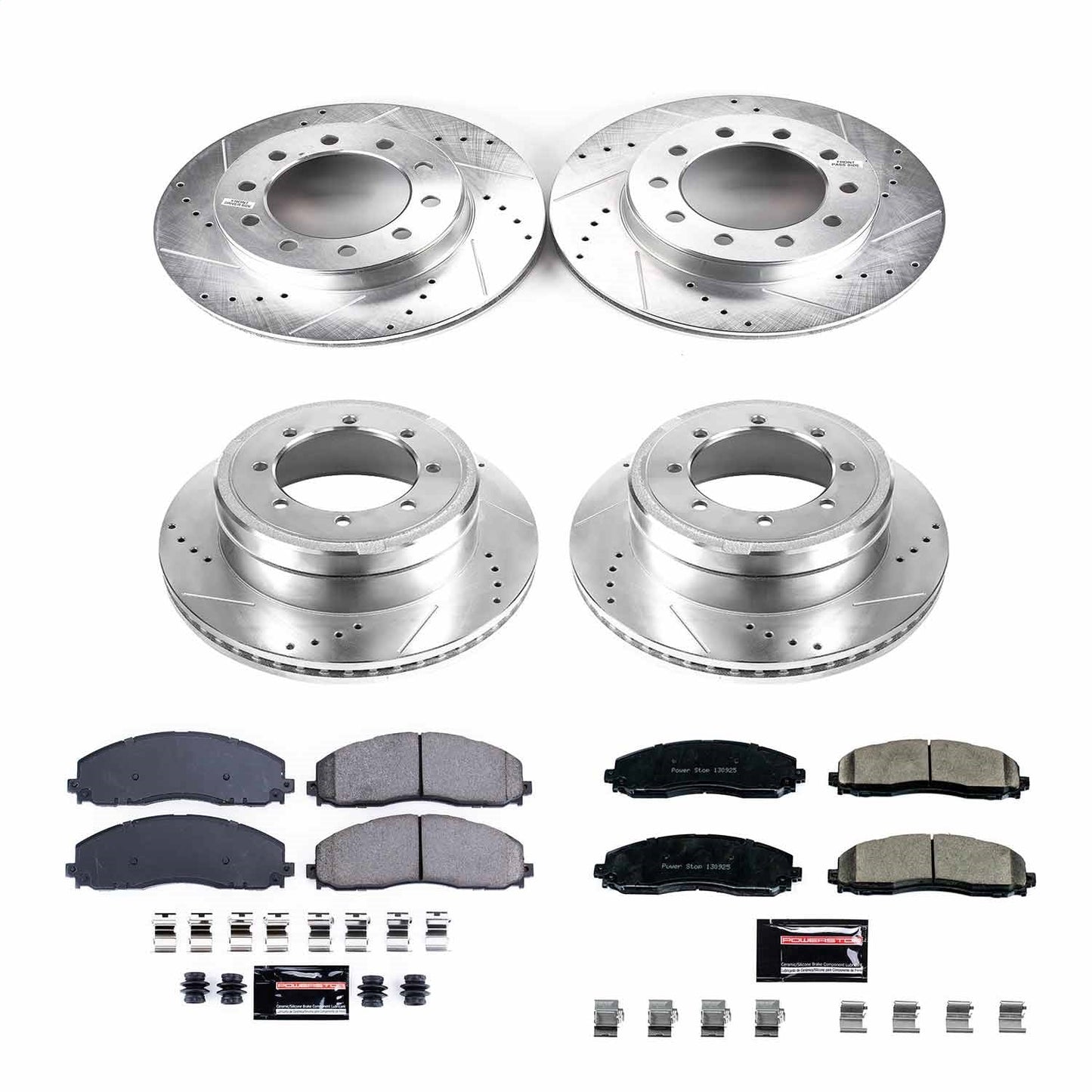 PowerStop Front & Rear Z23 Evolution Brake Kit | Ford F-350 Super Duty (16) (K8027)