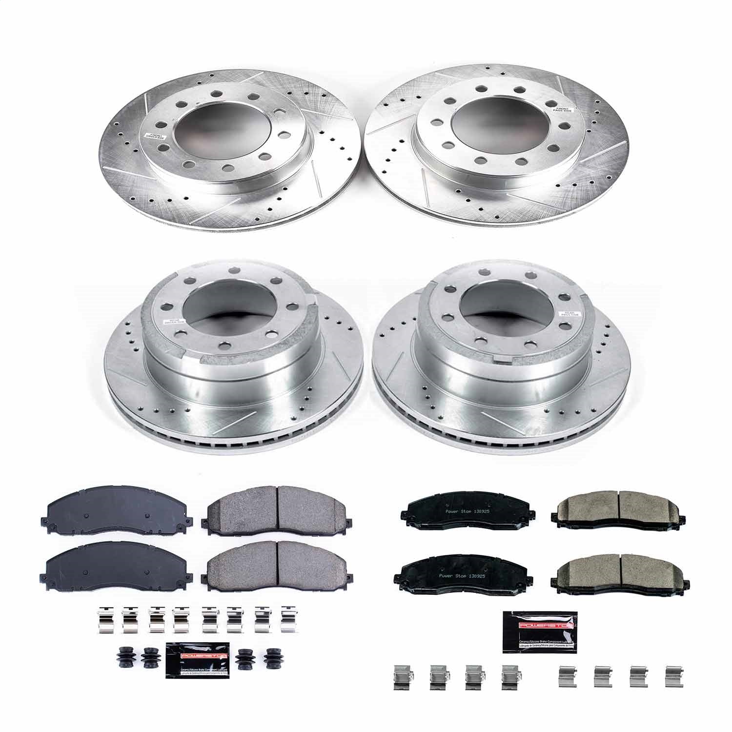 PowerStop Front & Rear Z23 Evolution Brake Kit | Ford F-350 Super Duty (16) (K8028)