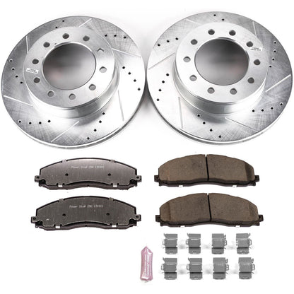 PowerStop Front Z36 Truck & Tow Brake Kit | Ford F-350 Super Duty (16) (K8029-36)
