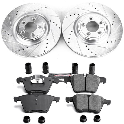 PowerStop Z23 Evolution Sport Front Brake Kit | Jaguar XJ (18) (K8035)