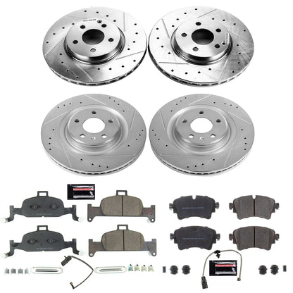 PowerStop Front & Rear Z23 Evolution Sport Brake Kit | Audi Q5 (18) (K8053)