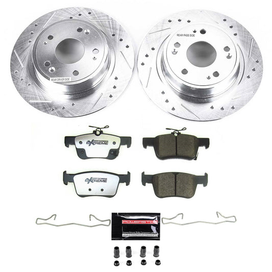 PowerStop Rear Z26 Street Brake Kit | Honda Accord (18-22) (K8063-26)