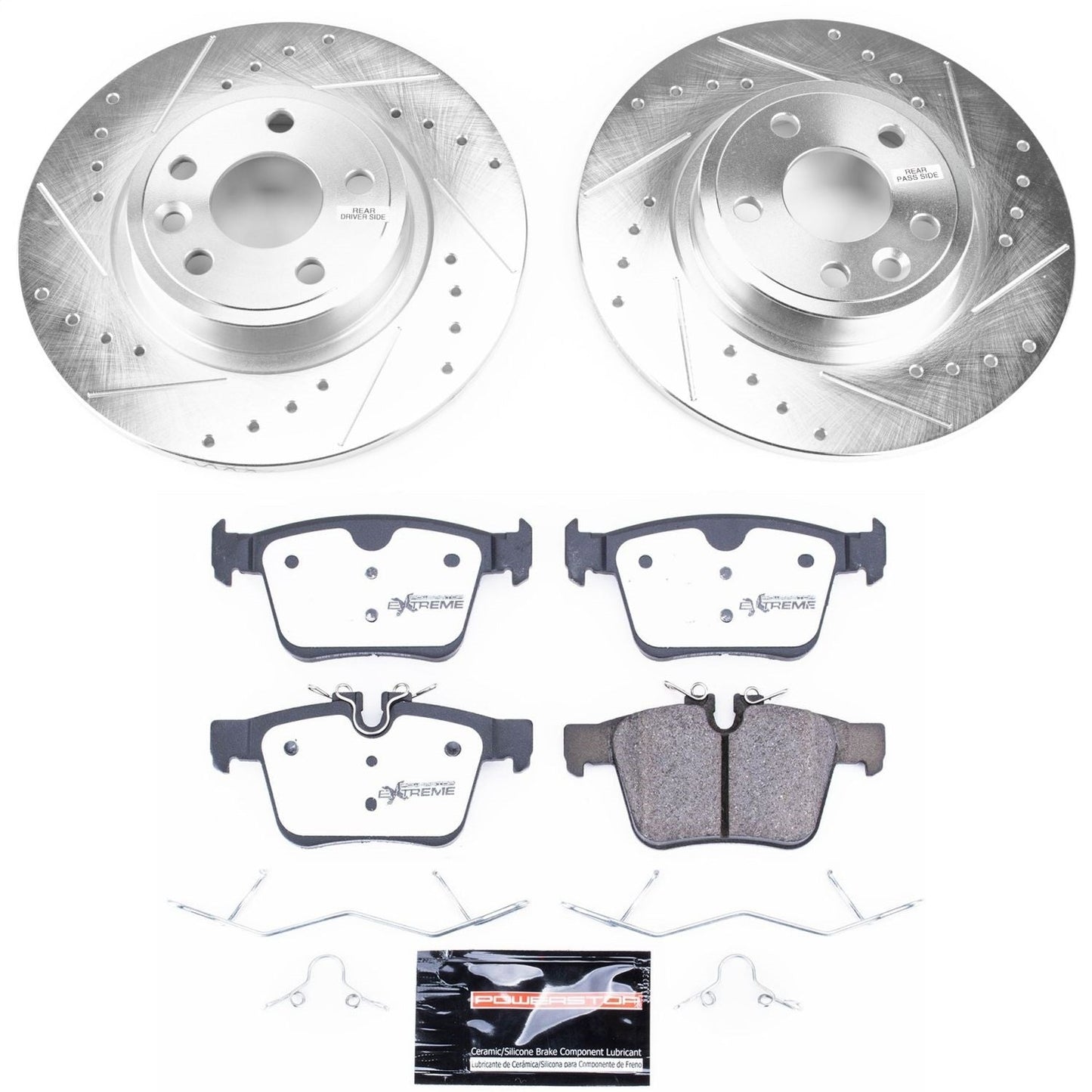 PowerStop Rear Z36 Truck & Tow Brake Kit | Jaguar E-Pace (18) (K8109-36)