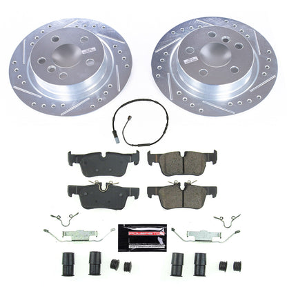 PowerStop Z23 Evolution Sport Rear Brake Kit | BMW i3 (14-19) (K8110)