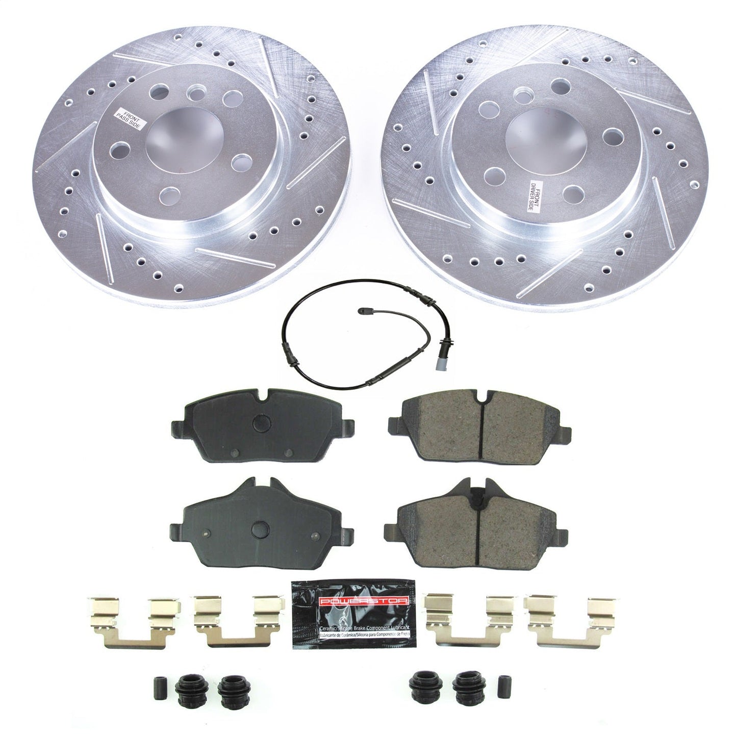 PowerStop Front Z23 Evolution Sport Brake Kit | BMW i3 (14-19) (K8112)