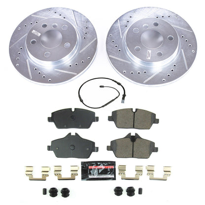 PowerStop Front Z23 Evolution Sport Brake Kit | BMW i3 (14-19) (K8112)